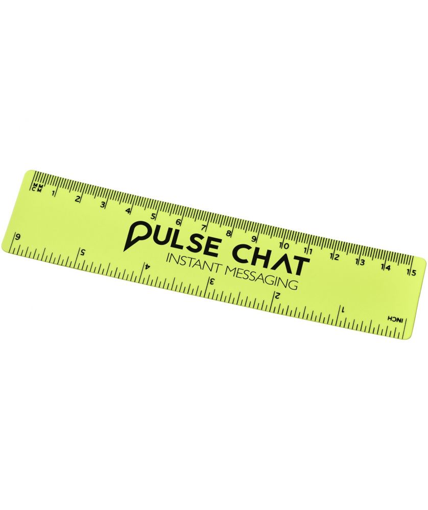 Règle flexible 15 cm en PP personnalisée Rothko Règles, Cutters et Calculatrices publicitaire