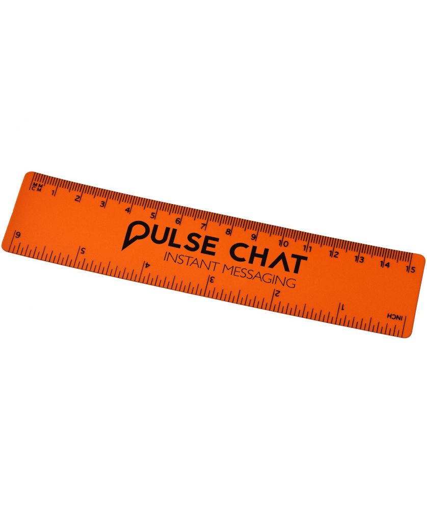 Règle flexible 15 cm en PP personnalisée Rothko Règles, Cutters et Calculatrices publicitaire