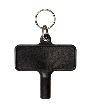 Porte-clés - Clé à radiateur en plastique avec porte-clés Largo | PRINTECOM