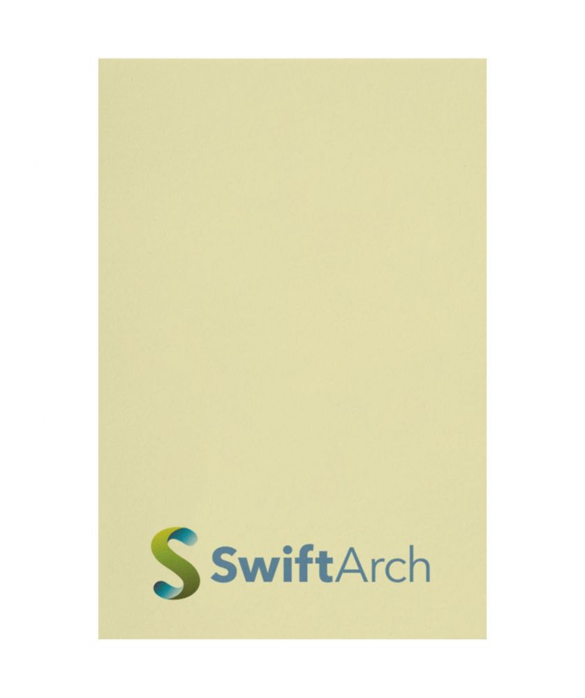 Mémos autocollants Sticky-Mate® 50 x 75 mm personnalisés Blocs-Notes repositionnables publicitaire