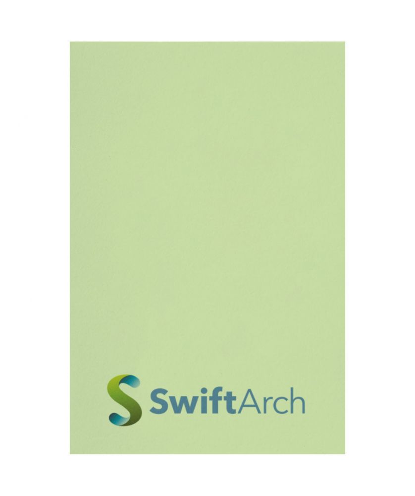 Mémos autocollants Sticky-Mate® 50 x 75 mm personnalisés Blocs-Notes repositionnables publicitaire