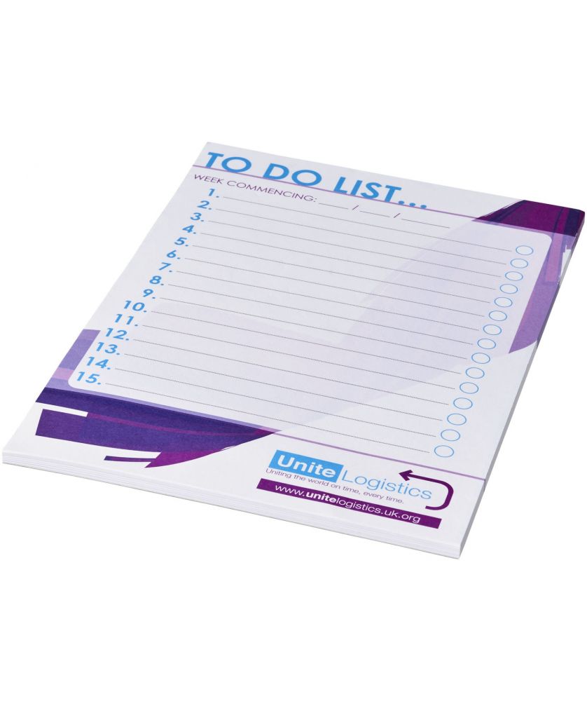 Bloc-notes A5 Desk-Mate® personnalisé Blocs-Notes publicitaire