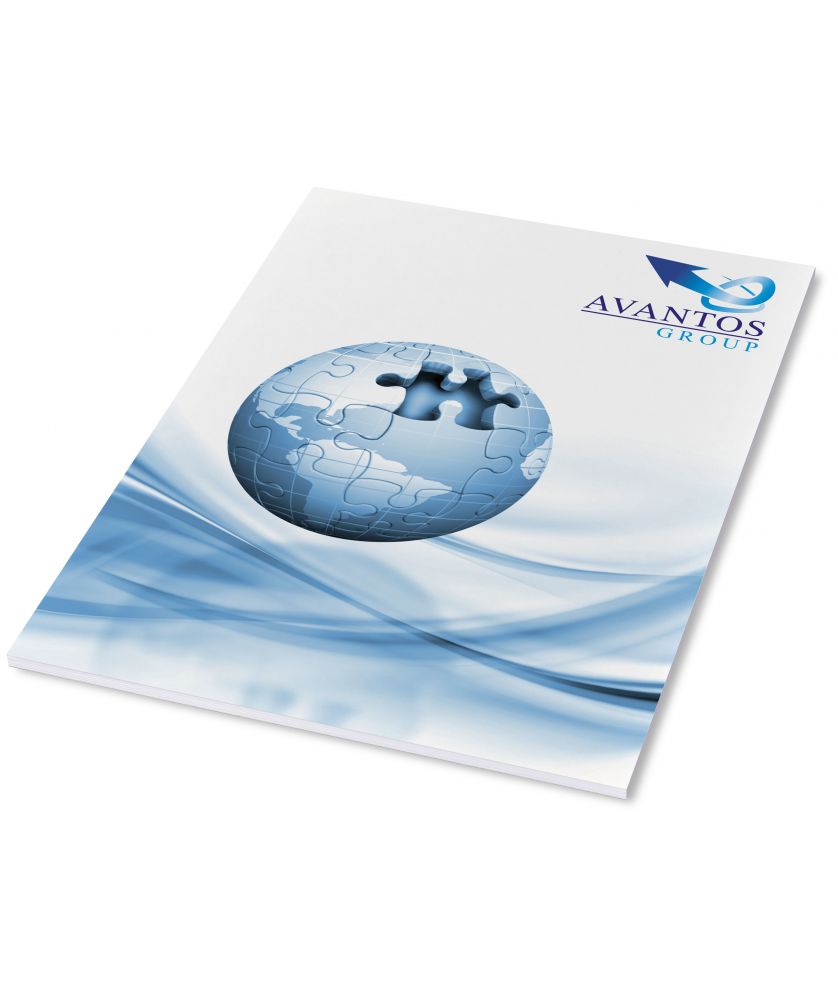 Bloc-notes A4 avec couverture Desk-Mate® personnalisé Blocs-Notes publicitaire