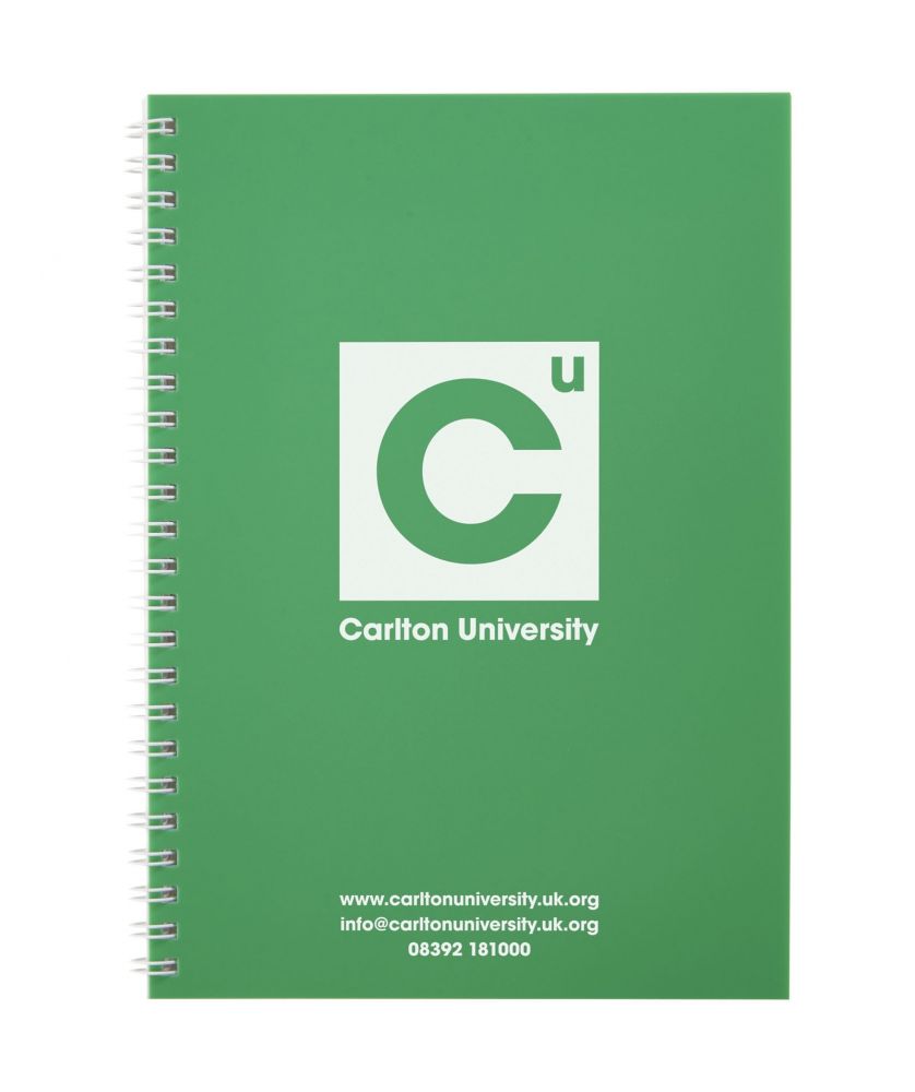 Carnet à spirale A5 couverture PP personnalisé Rothko Carnets publicitaire