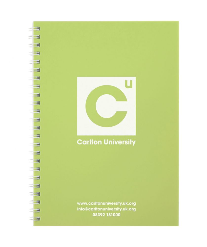 Carnet à spirale A5 couverture PP personnalisé Rothko Carnets publicitaire