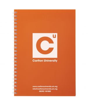 Carnet à spirale A5 couverture PP personnalisé Rothko Carnets publicitaire