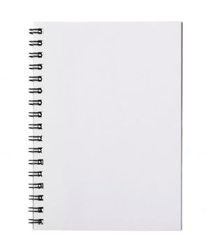 Cahier à spirale A6 couverture PP Desk-Mate® personnalisé Carnets publicitaire