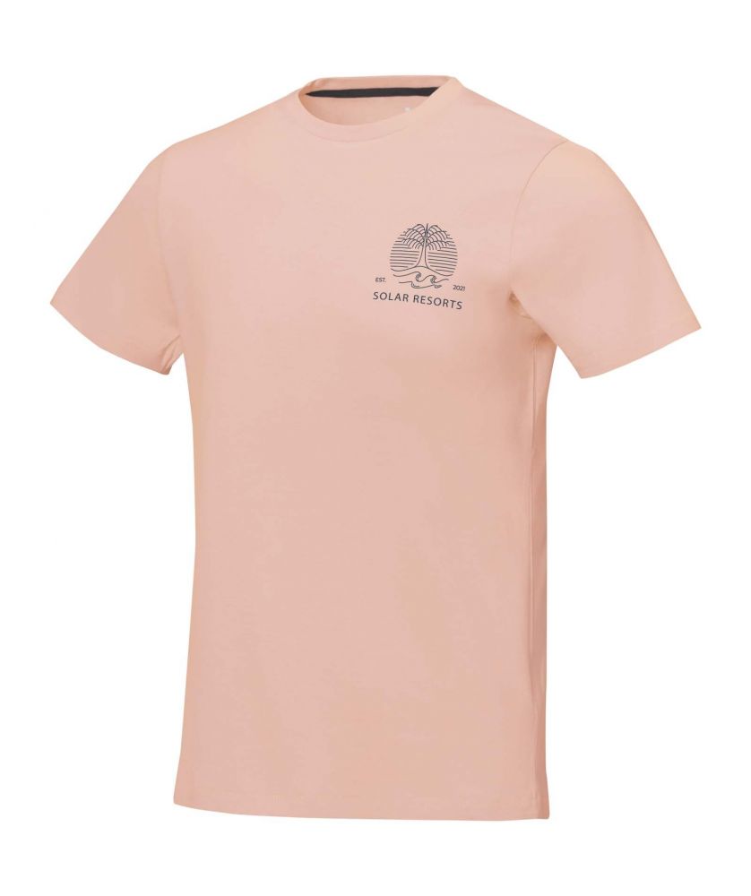 T-shirt homme personnalisé coton 160 g Nanaimo T-Shirts publicitaire