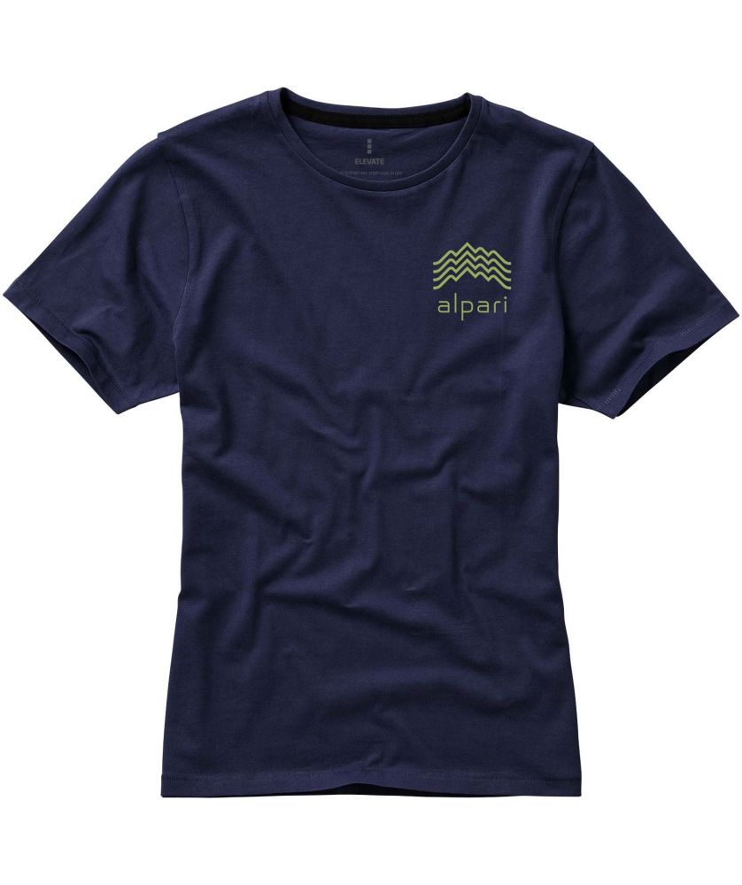 T-shirt femme personnalisé coton 160 g Nanaimo T-Shirts publicitaire
