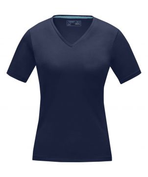 T-shirt femme personnalisé col V coton bio 200 g Kawartha