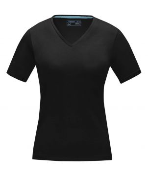 T-shirt femme personnalisé col V coton bio 200 g Kawartha T-Shirts publicitaire