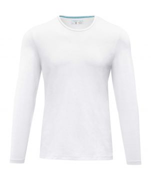 T-shirt homme personnalisé manches longues coton bio Ponoka