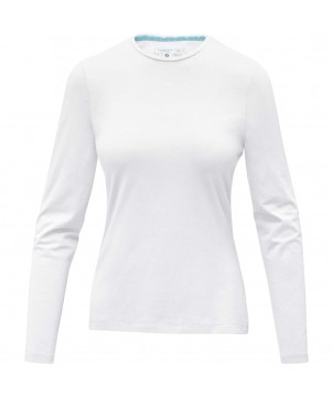 T-Shirts - T-shirt bio manches longues femme Ponoka | PRINTECOM