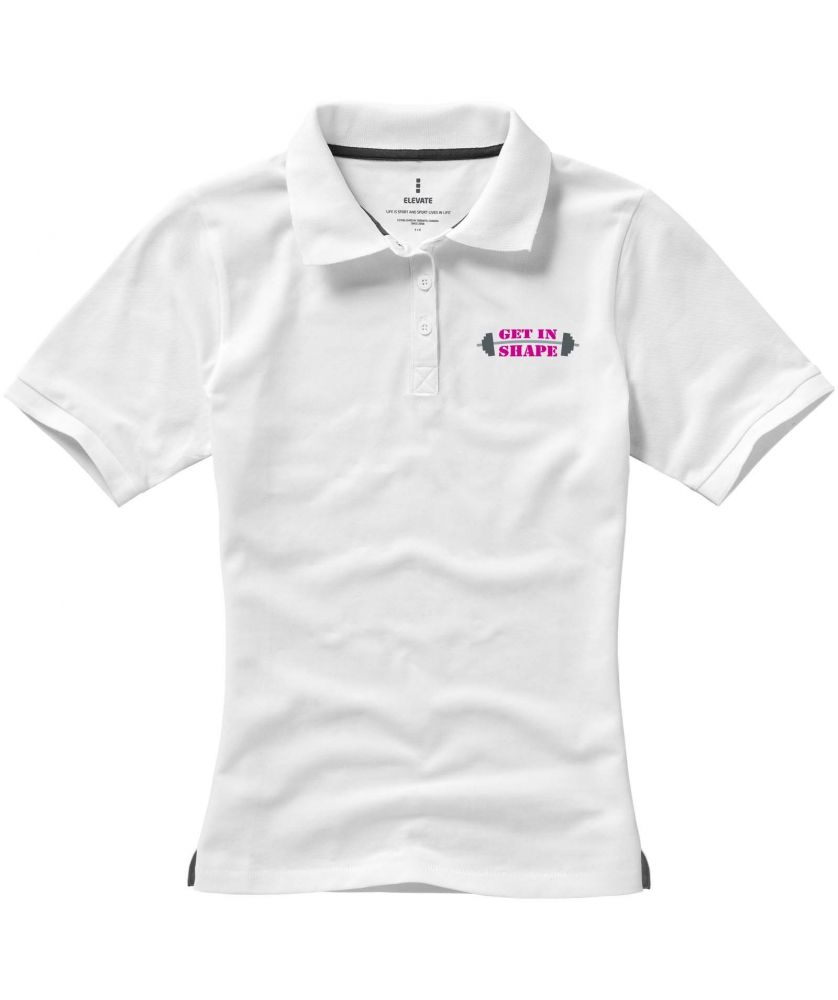 Polo femme personnalisé maille piquée 200 g Calgary Textiles mode publicitaire