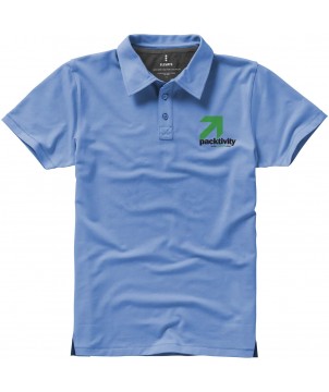 Textiles mode - Polo stretch manches courtes homme Markham | PRINTECOM