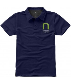 Textiles mode - Polo stretch manches courtes homme Markham | PRINTECOM