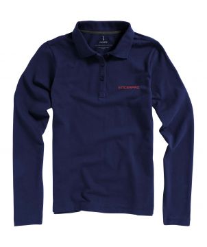 Polo femme personnalisé manches longues 200 g Oakville Textiles mode publicitaire