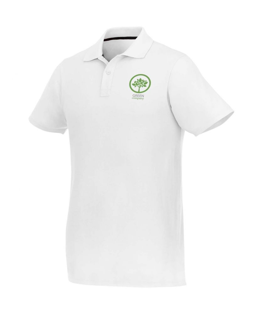 Polo homme personnalisé maille piquée 180 g Helios Textiles mode publicitaire