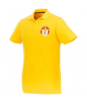 Textiles mode - Polo manches courtes homme Helios | PRINTECOM