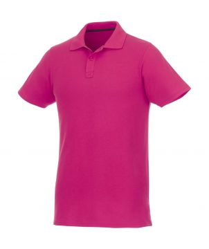 Polo homme personnalisé maille piquée 180 g Helios Textiles mode publicitaire