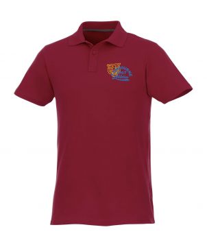Polo homme personnalisé maille piquée 180 g Helios Textiles mode publicitaire