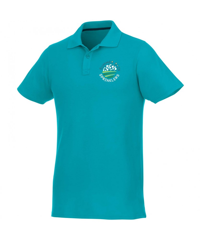Textiles mode - Polo manches courtes homme Helios | PRINTECOM