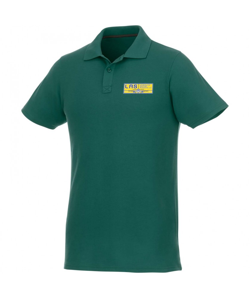 Textiles mode - Polo manches courtes homme Helios | PRINTECOM