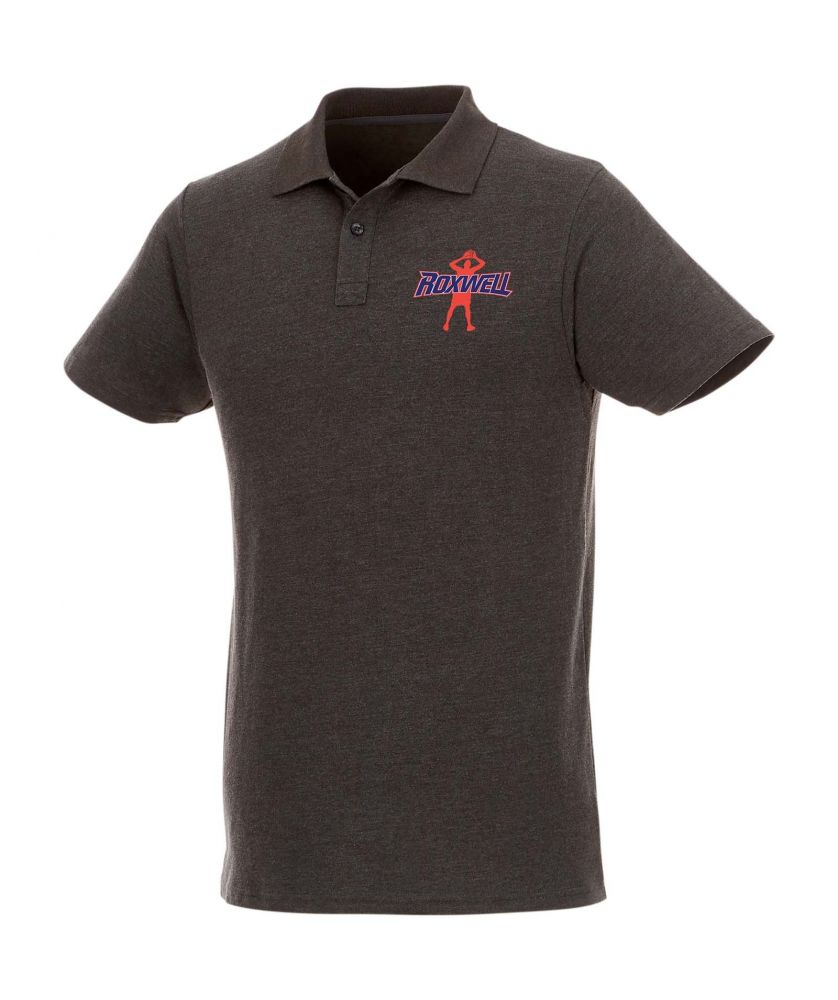 Polo homme personnalisé maille piquée 180 g Helios Textiles mode publicitaire