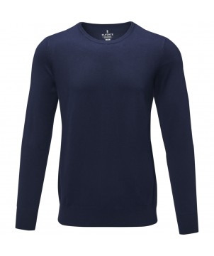 Textiles mode - Pull à col ras du cou Merrit pour homme | PRINTECOM