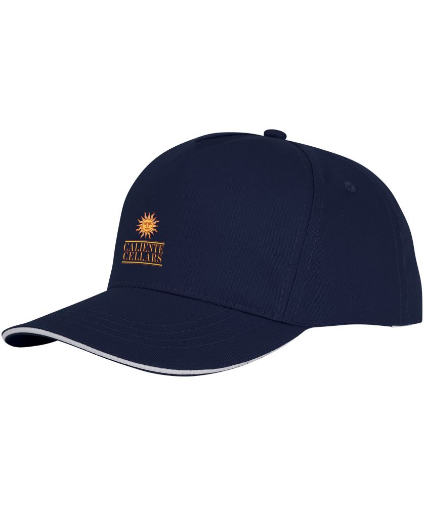 Casquette sandwich personnalisée 5 panneaux Ceto
