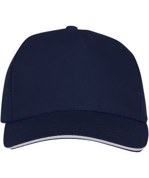Casquette sandwich personnalisée 5 panneaux Ceto