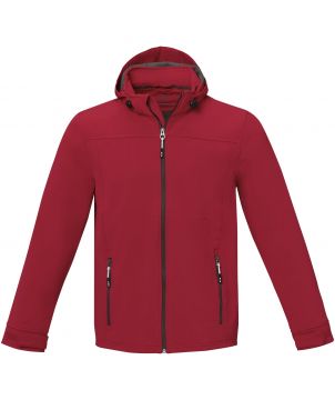 Veste softshell homme personnalisée imperméable Langley Textiles mode publicitaire
