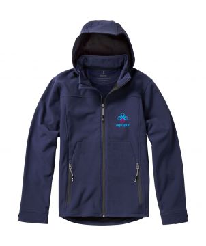 Veste softshell homme personnalisée imperméable Langley Textiles mode publicitaire