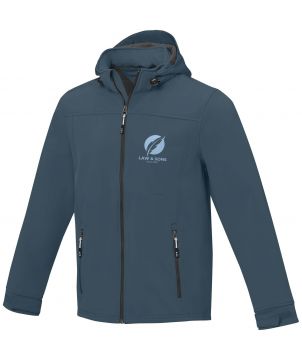Veste softshell homme personnalisée imperméable Langley Textiles mode publicitaire