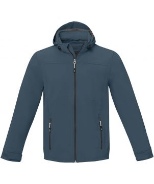 Veste softshell homme personnalisée imperméable Langley Textiles mode publicitaire