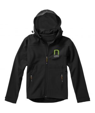 Veste softshell homme personnalisée imperméable Langley Textiles mode publicitaire