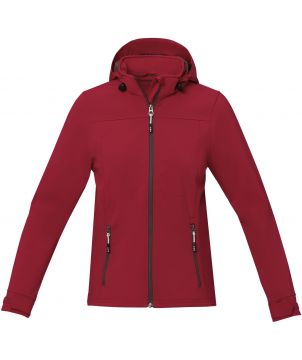 Veste softshell femme personnalisée imperméable Langley Textiles mode publicitaire