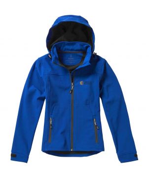 Veste softshell femme personnalisée imperméable Langley Textiles mode publicitaire
