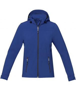 Veste softshell femme personnalisée imperméable Langley Textiles mode publicitaire