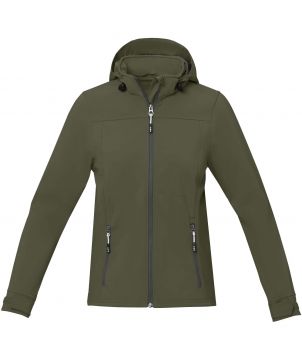 Veste softshell femme personnalisée imperméable Langley Textiles mode publicitaire