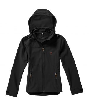 Veste softshell femme personnalisée imperméable Langley Textiles mode publicitaire