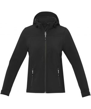Veste softshell femme personnalisée imperméable Langley Textiles mode publicitaire
