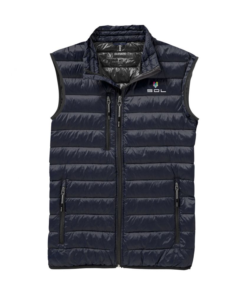 Bodywarmer léger homme personnalisé Fairview Textiles mode publicitaire