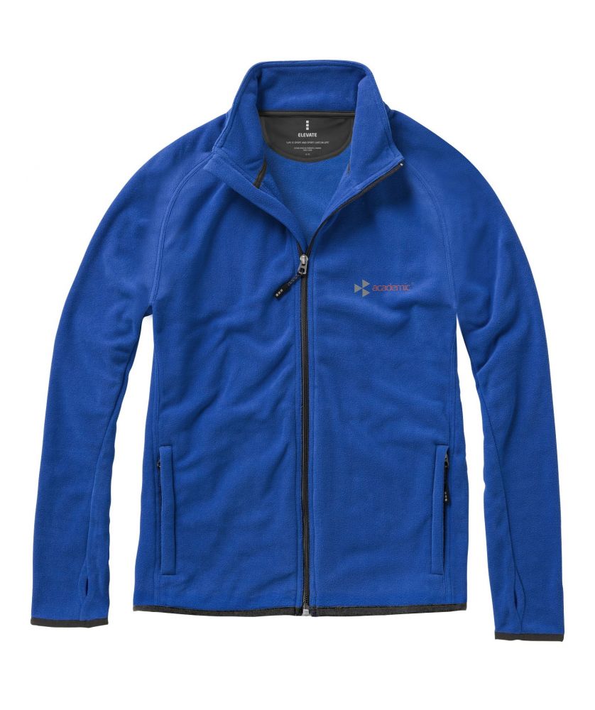 Veste micropolaire zippée homme personnalisée Brossard Textiles mode publicitaire