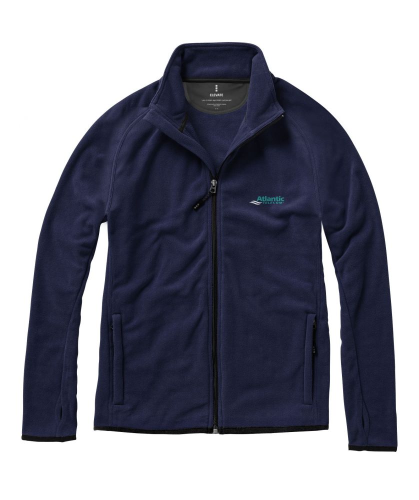 Veste micropolaire zippée homme personnalisée Brossard Textiles mode publicitaire