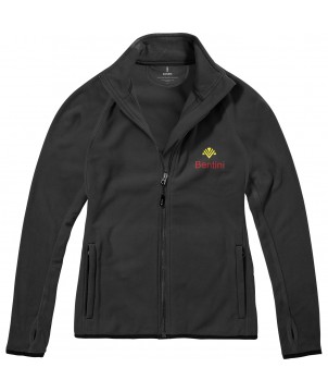 Textiles mode - Veste micro-polaire full zip femme Brossard | PRINTECOM