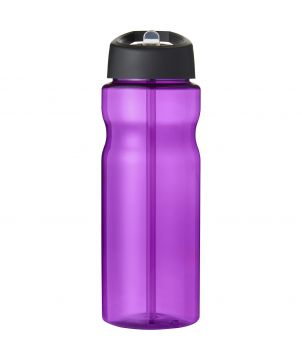 Bouteille de sport personnalisée recyclée océan 650 ml H2O Active Eco Base bec verseur