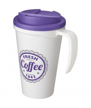 Mugs isothermes - Mug isolant Americano® Grande 350ml avec couvercle anti fuites | PRINTECOM