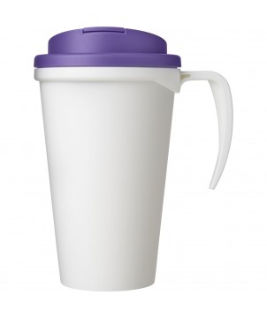 Mugs isothermes - Mug isolant Americano® Grande 350ml avec couvercle anti fuites | PRINTECOM