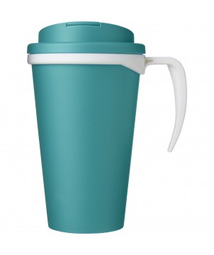 Mugs isothermes - Mug isolant Americano® Grande 350ml avec couvercle anti fuites | PRINTECOM